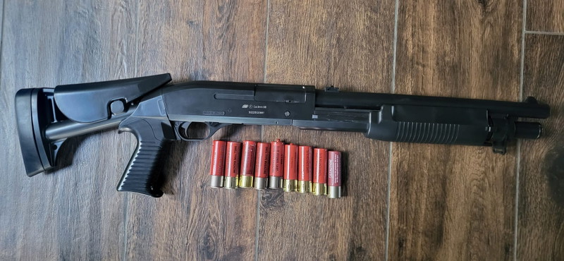 Bild 1 für ASG Pump Action Shotgun, Franchi SAS 12, flex-stock