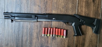 Bild 2 für ASG Pump Action Shotgun, Franchi SAS 12, flex-stock