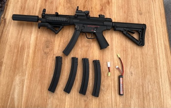 Afbeelding van G&G EGM A4 MP5 AEG Blowback inclusief accessoires