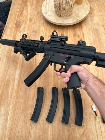 Image 4 for G&G EGM A4 MP5 AEG Blowback inclusief accessoires