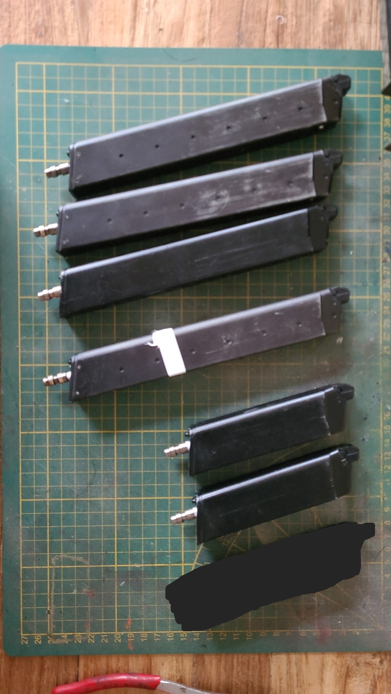 Bild 1 für Glock mags 4 extended en 2 normale hpa tappet