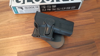 Imagen 3 de Umarex Glock 19 + 1 Lekvrij Magazijn en Holster