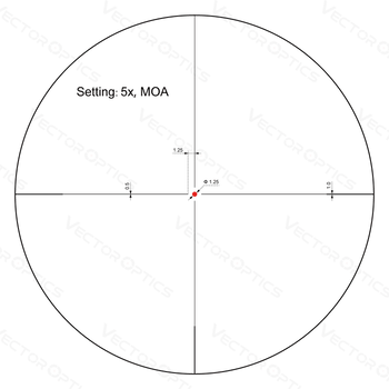 Bild 4 für Vector Optics Forester 1-5x24SFP GenII LPVO Riflescope (SCOC-03II)