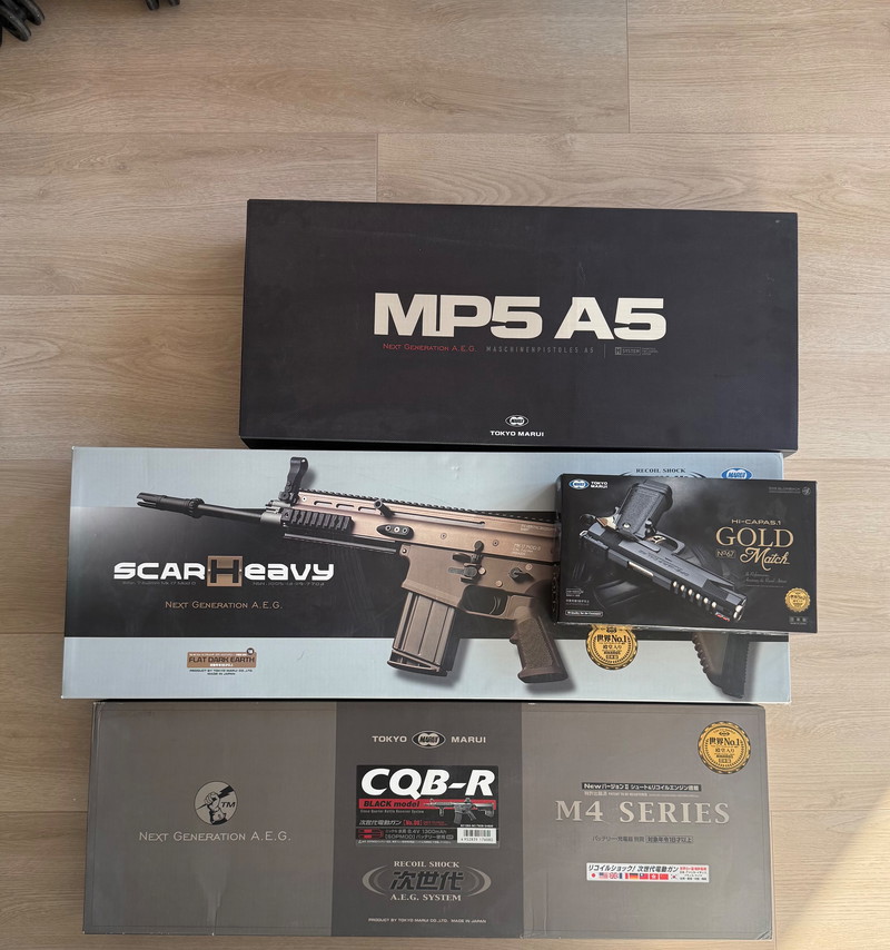 Afbeelding 1 van SCAR H M4 MP5 + ACCESSORIES
