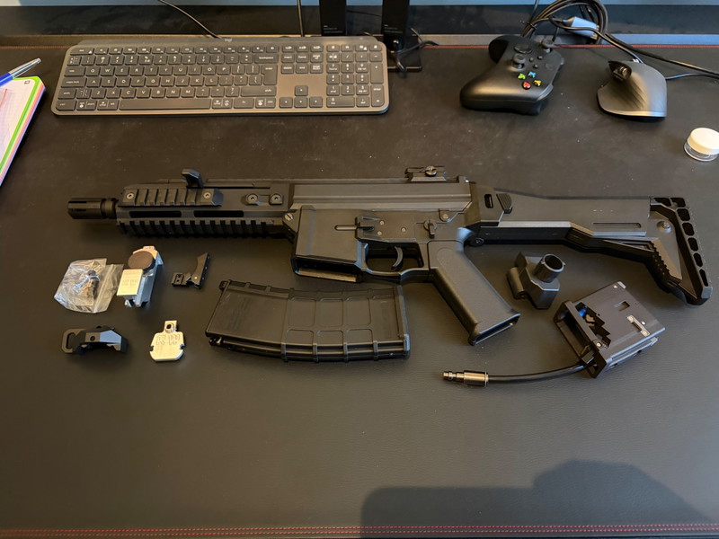 Image 1 for GHK G5 nieuw met RogueWorx Zenith kit en Airtac HPA adapter