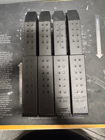 Image 2 pour 4x Krytac 95rds magazine for Krytac Kriss Vector