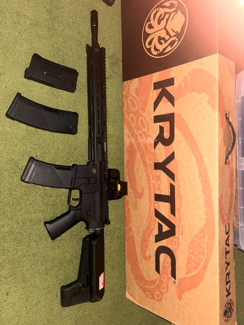 Imagen 2 de Krytac Trident MKII SPR-M  AEG met Titan Gate V2 Advanced