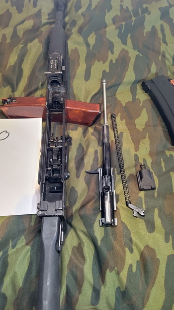 Afbeelding 5 van Upgraded GHK ak74M V2 2020 version with 4 magazines