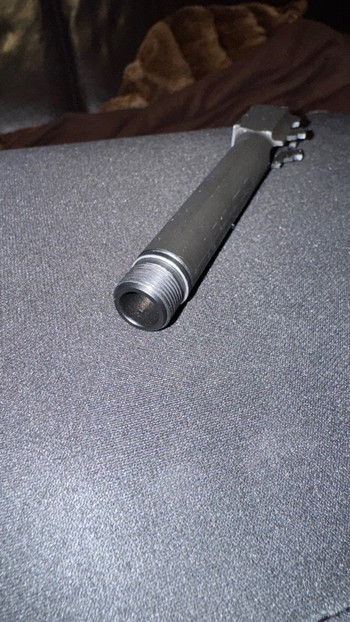 Image 3 for GHK Glock 17 Gen 5 Aluminium Slide & custom threaded Barrel incl. Recoil Spring & Trigger Locator