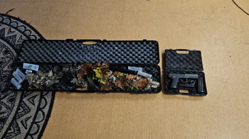 Bild 3 für SSG10 ghillie sniper set. Met veeel accessoires en upgrades