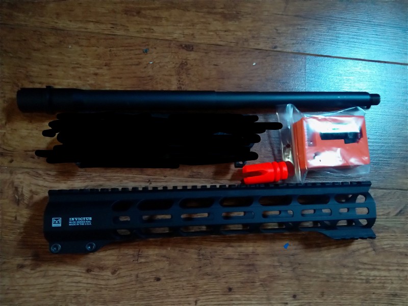 Image 1 for 13 inch Handguard+outerbarrel+ hopup mtw