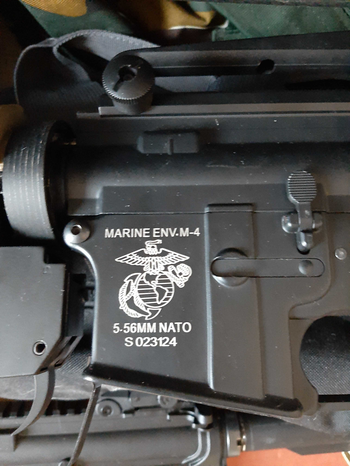 Image 2 for M4 met grenade launcher