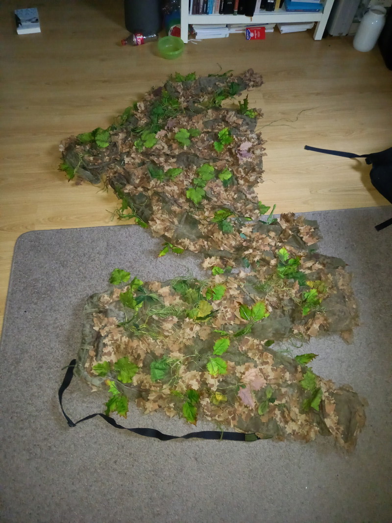 Image 1 pour Ghillie Suit Next Gen Brown + Balaclava Next gen brown