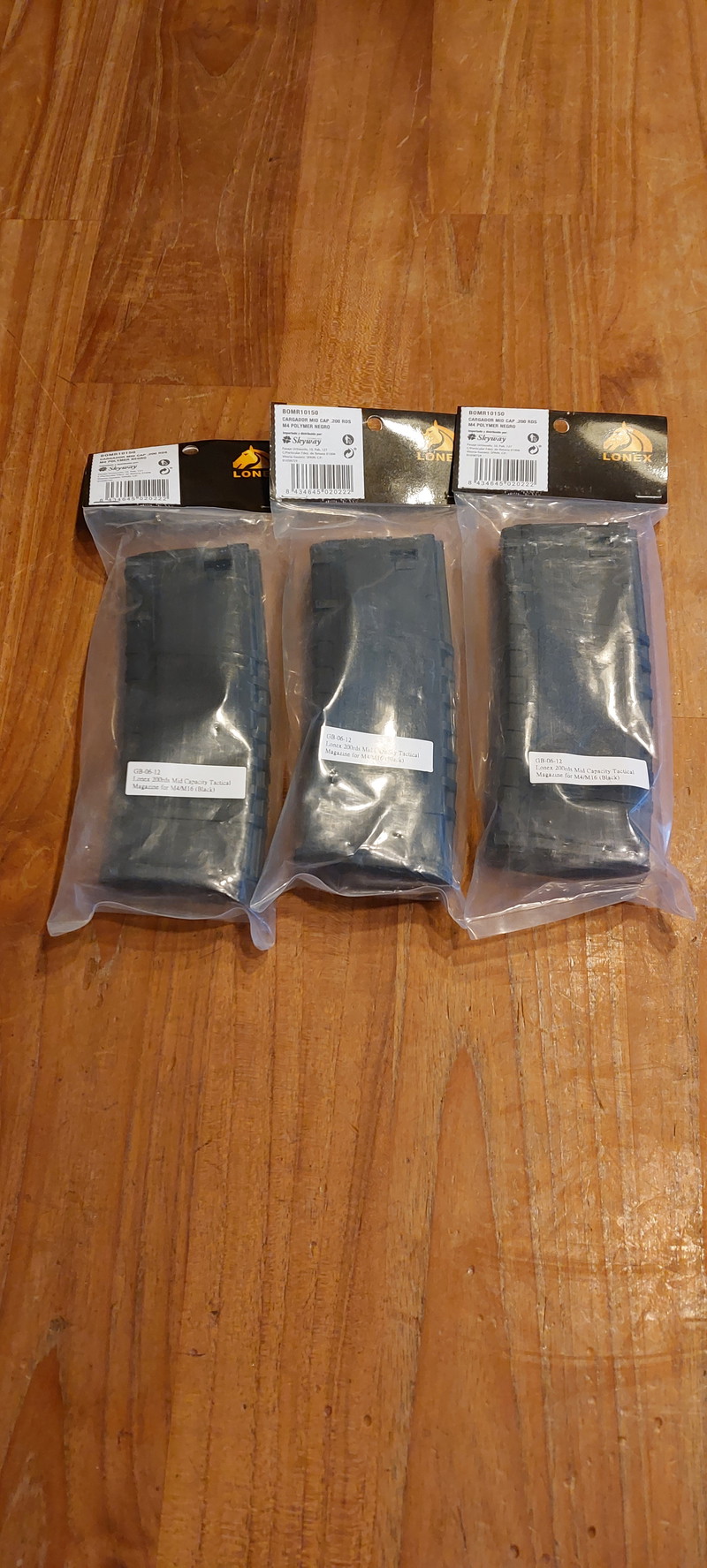 Bild 1 für 6x Lonex midcap magazijn. Zwart