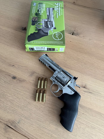 Imagen 3 de Dan Wesson 715 4 CO2 Revolver | Nieuw & Ongebruikt | Full Metal