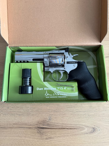Imagen 4 de Dan Wesson 715 4 CO2 Revolver | Nieuw & Ongebruikt | Full Metal