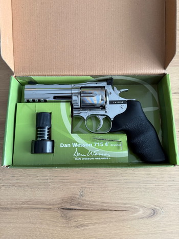Bild 4 für Dan Wesson 715 4 CO2 Revolver | Nieuw & Ongebruikt | Full Metal