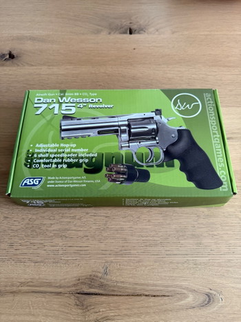Bild 5 für Dan Wesson 715 4 CO2 Revolver | Nieuw & Ongebruikt | Full Metal