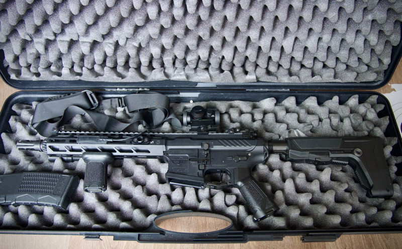 Image 1 for G&G CM16 SRL build incl. koffer, extra mags, speedloader, accu's en oplader