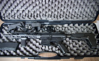 G&G CM16 SRL build incl. koffer, extra mags, speedloader, accu's en oplader – 2. kép
