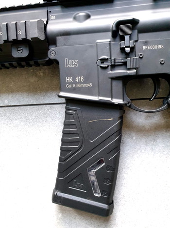 Imagen 2 de VFC HK416 A5 Rifle gen 3 met theta red dot en G&G silencer