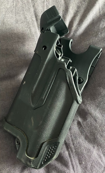 Bild 2 für BlackHawk Epoch Level 3 Light Bearing Duty Holster - Glock 17/19 ( linkshandig )