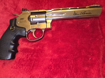 Image 2 for ASG Dan Wesson 6 Zoll Chrom und 8 Zoll Schwarz mit Speedloader