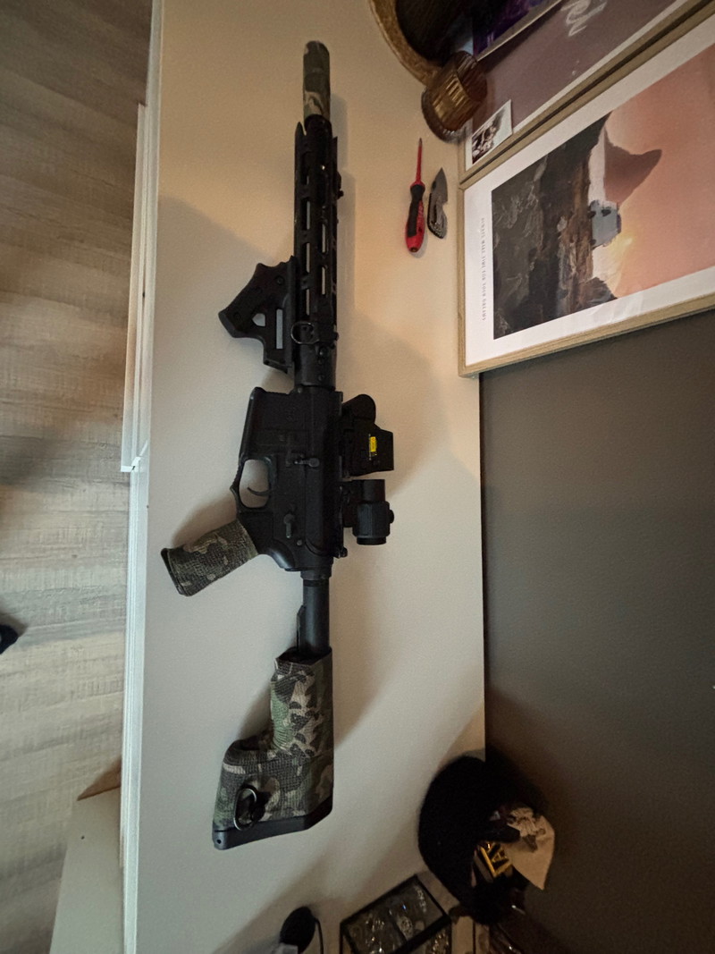 Image 1 for Compleet airsoft set 2x wapen zie beschrijving