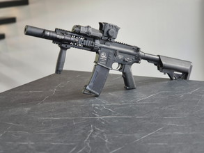 Afbeelding van Arma Lite M4/M15A4 | AEG | Foregrip | silencer