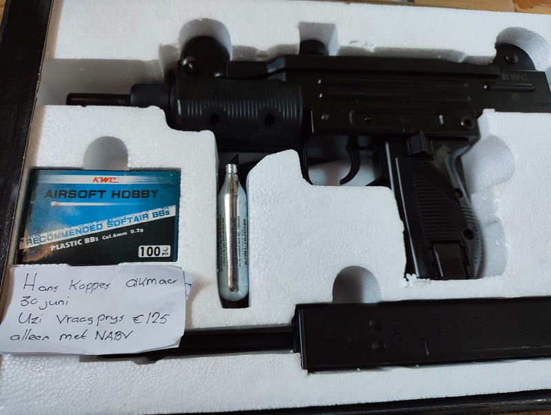 Image 1 for kwc Mini Uzi Co2  Gbb