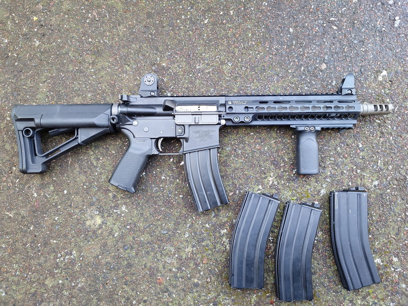 Afbeelding 1 van WE M4A1 with custom engraving and Ra-tech upgrades