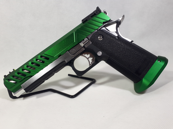 Afbeelding 2 van NIEUW TM/AM Custom Hi capa 5.1 Groen zilver zwart