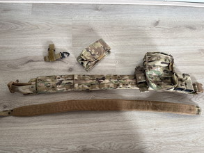 Image pour Warrior Assault Systems Low Profile Molle Belt Cobra Multicam + Pouches!