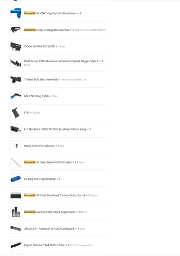 Imagen 3 de Umbrella Armory EU OCAW XF11 te koop