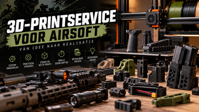Imagen para Custom Airsoft 3D Printing