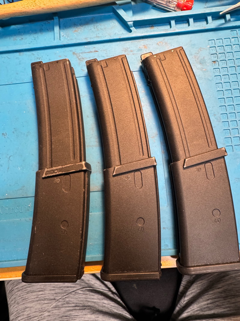Image 1 pour 3x VFC MP7 GBB magazijnen
