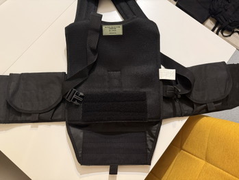 Image 3 for Gilet Tactique Laser Cut Mil-Tec Noir