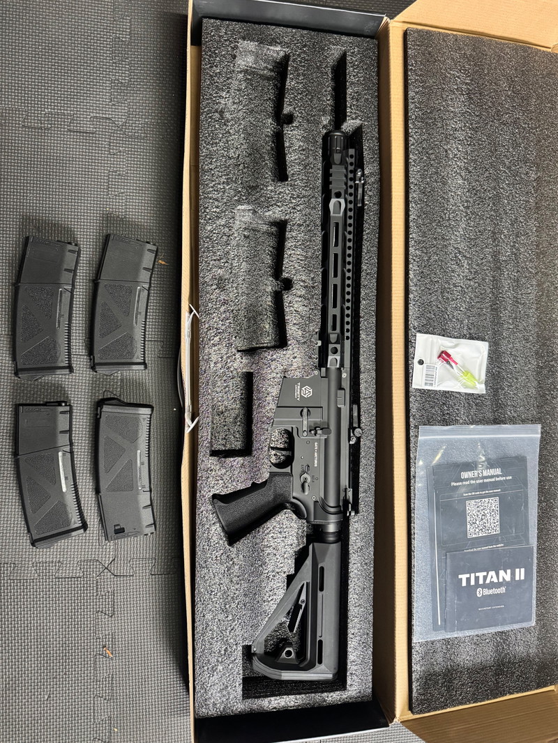 Image 1 pour Trinity Armament Alpha S-AEG F-Marked Gate Titan ll Bluetooth NEU!