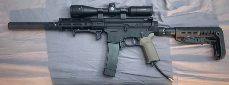 Image 1 pour Mtw-9 met 14 mags en andere accessoires!
