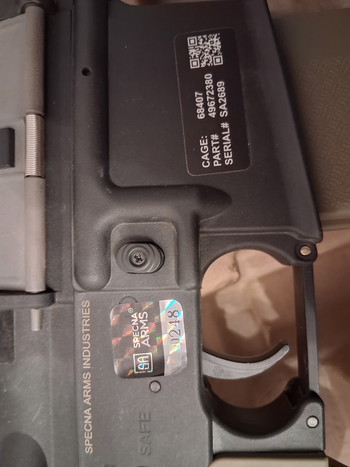 Image 4 pour Specna Arms SA-F03 FLEX M4 + angled grip | Zo goed als nieuw