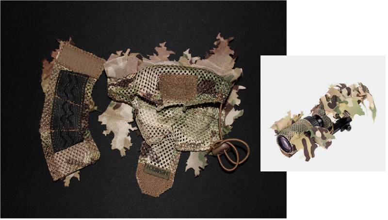 Image 1 for Novritsch 1-4x Variable Scope 3D Camo Cover ACP Multicam