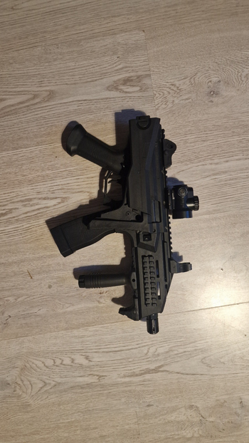 Afbeelding 2 van ASG scorpion evo 3A1 + Umarex UMP Sportline