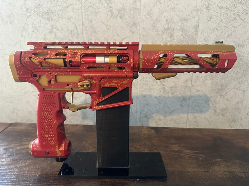 Image 1 for MONK CUSTOM RED & GOLD