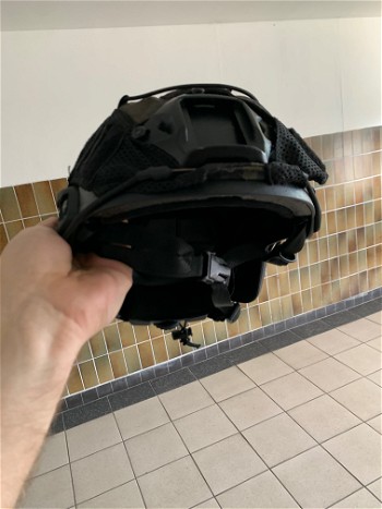Image 2 for Fast Helmet Zwart (replica) - incl. cover