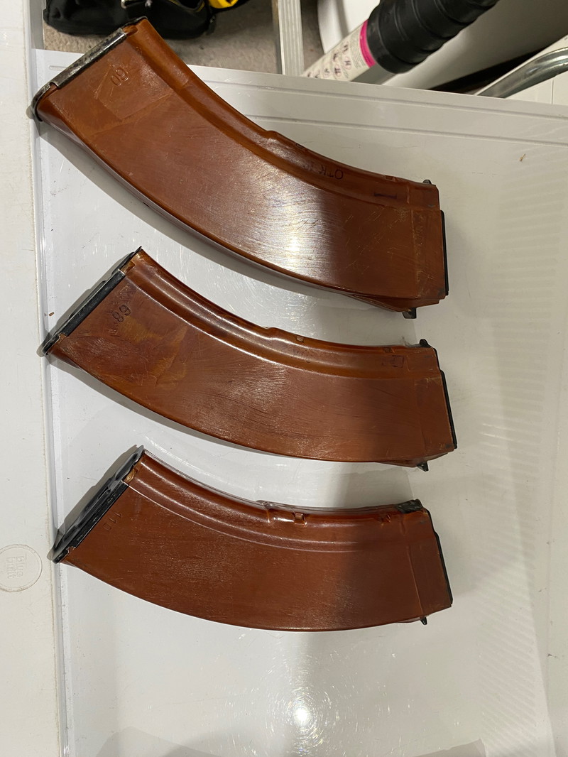Image 1 for Real Bakelite 7.62 Ak and 5.45 RPK magazine convert