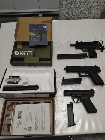 Bild 2 für 3 gaspistolen te koop (AAP-01C, MK23 SO, M11 INGRAM) prijzen staan in de beschrijving!