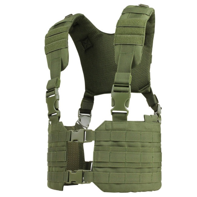 Afbeelding 1 van Nieuwe Condor Ronin sniper chest rig met 2x SRS double mag pouch en 1x triple pistol pouch