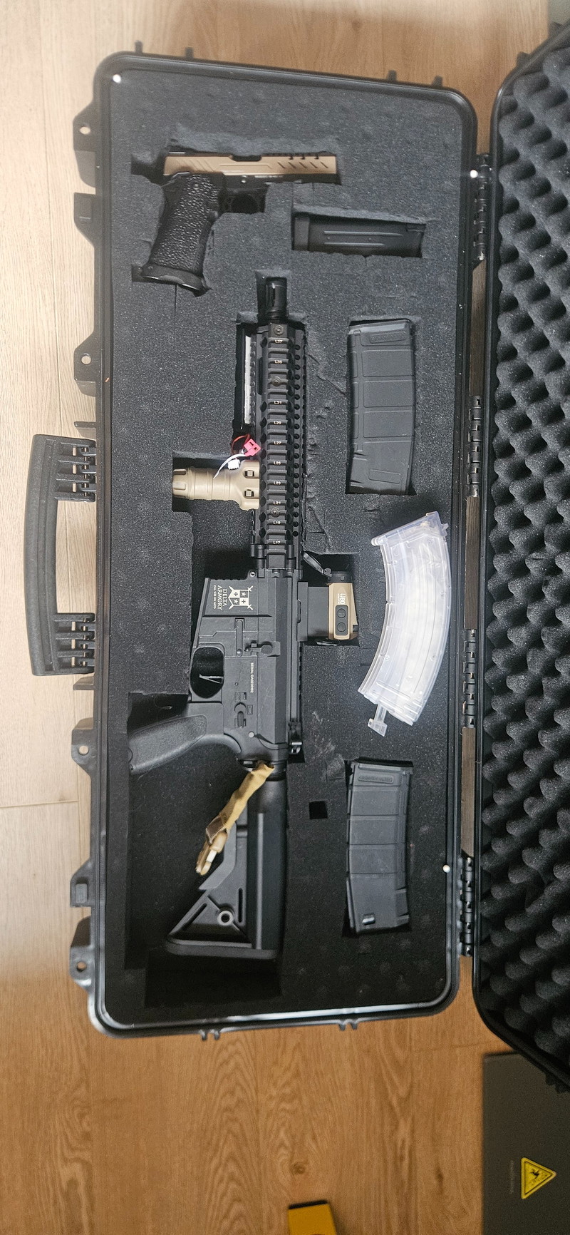 Image 1 pour Te koop airsoft set