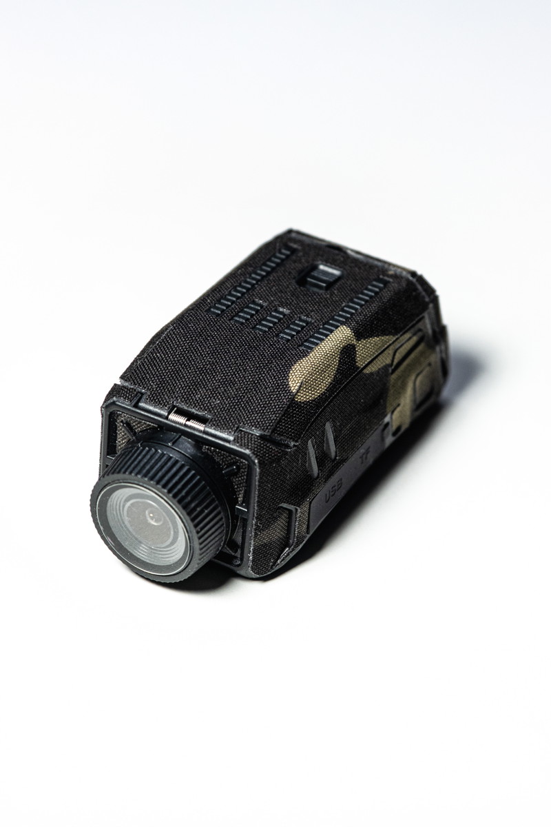 Image 1 for Holy Warrior M800 Orion Tactical Helmet Camera 4K - neuwertig, Multicam Black Wrap, inkl. Versand