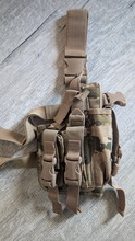 Bild für Universeel drop leg holster met 2 pistol pouches